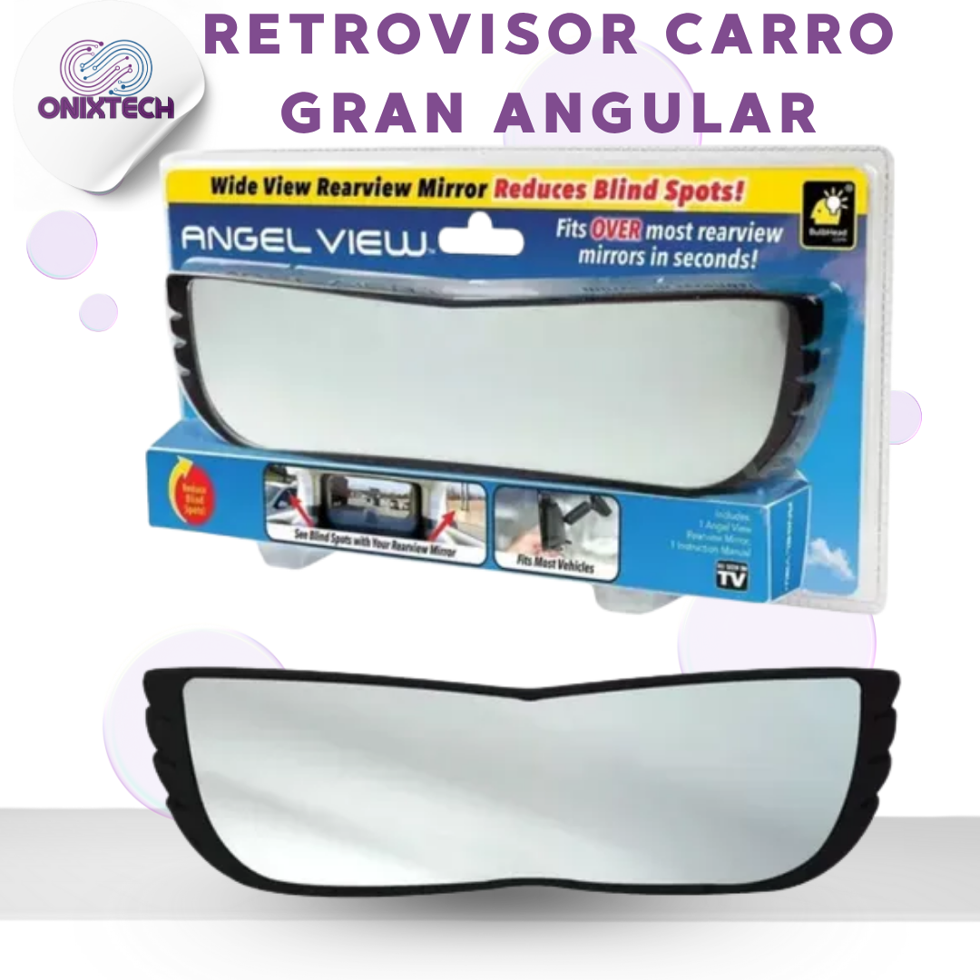 Miniatura 2 de RETROVISOR CARRO GRAN ANGULAR